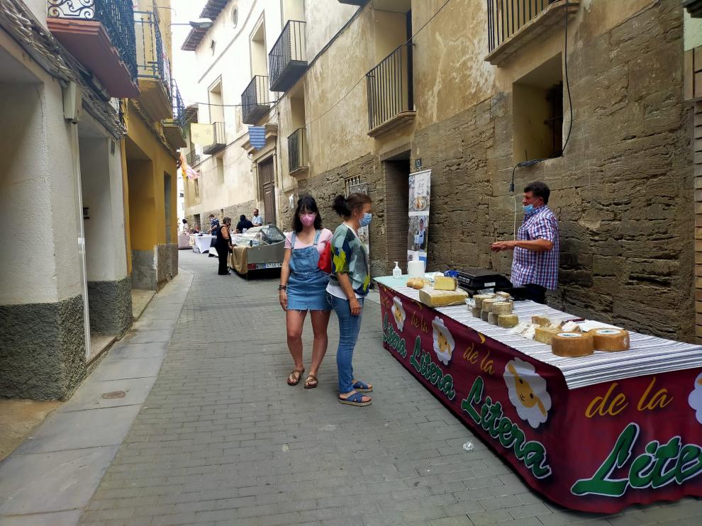 Artesanos y productores locales fueron los protagonistas de la feria de San Esteban.