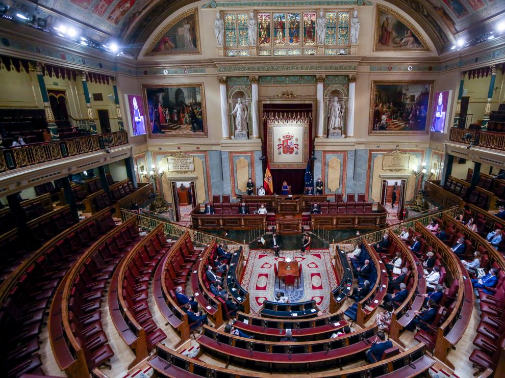 Acto institucional celebrado en el Congreso en recuerdo y homenaje de las víctimas del terrorismo.