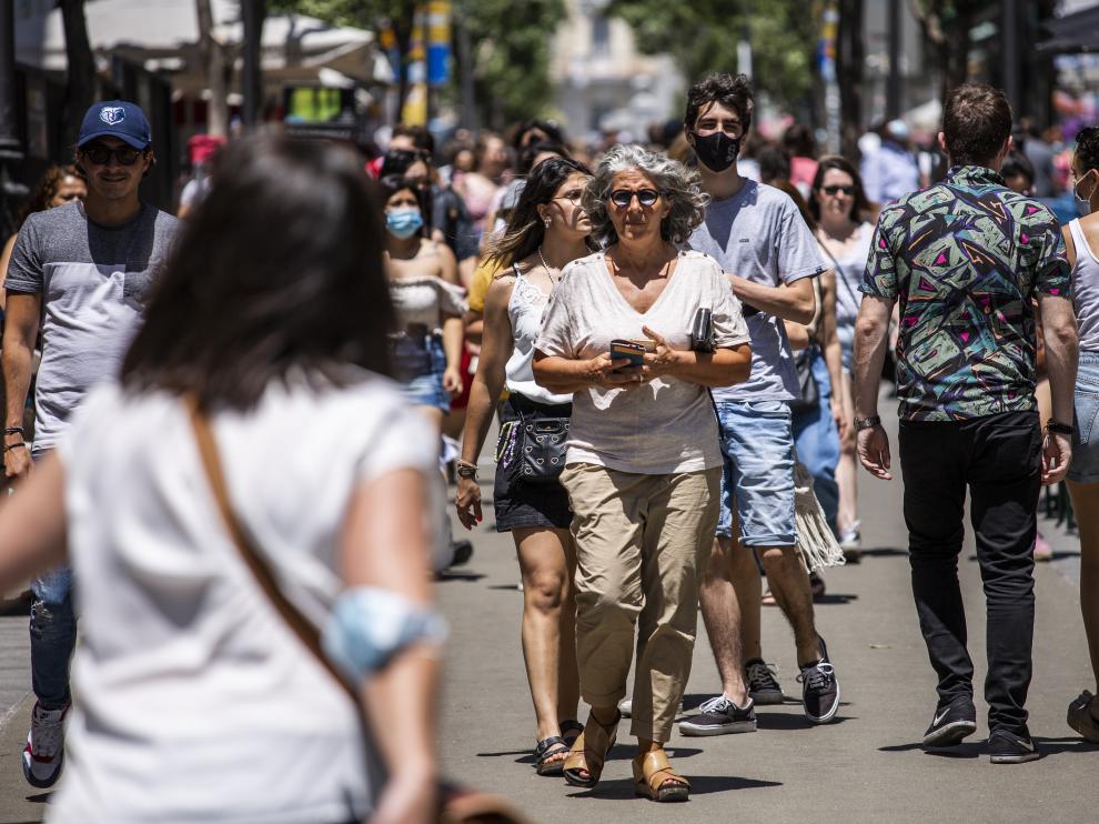 Las mascarillas dejaron de ser obligatorias en exteriores el pasado sábado