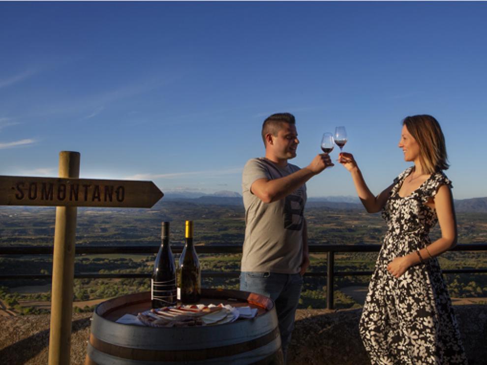 La Ruta del Vino Somontano estrena este próximo viernes las Catas con Vistas
