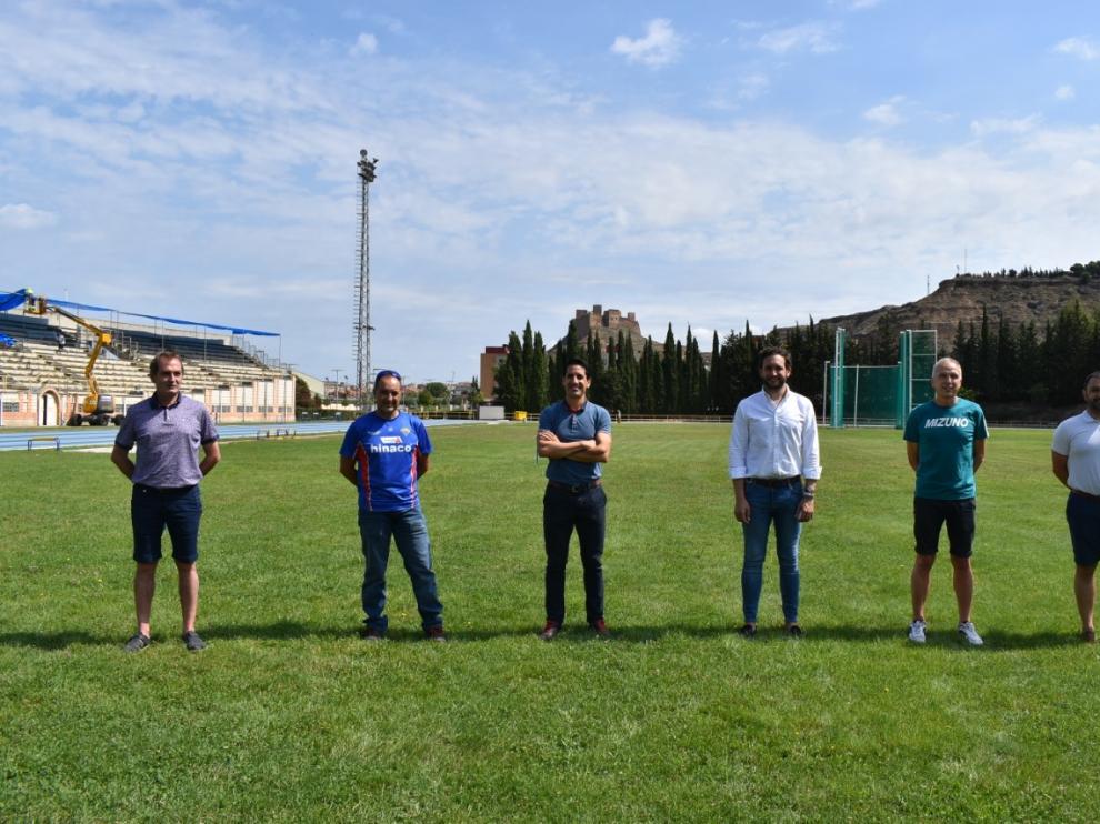 Imagen de la presentación del Campeonato en las pistas de Monzón.