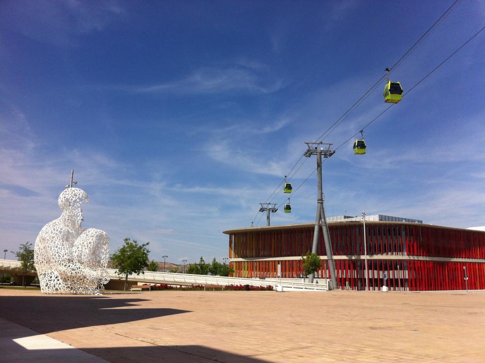 Oficinas de Acpua en el Parque del Agua Luis Buñuel en Zaragoza