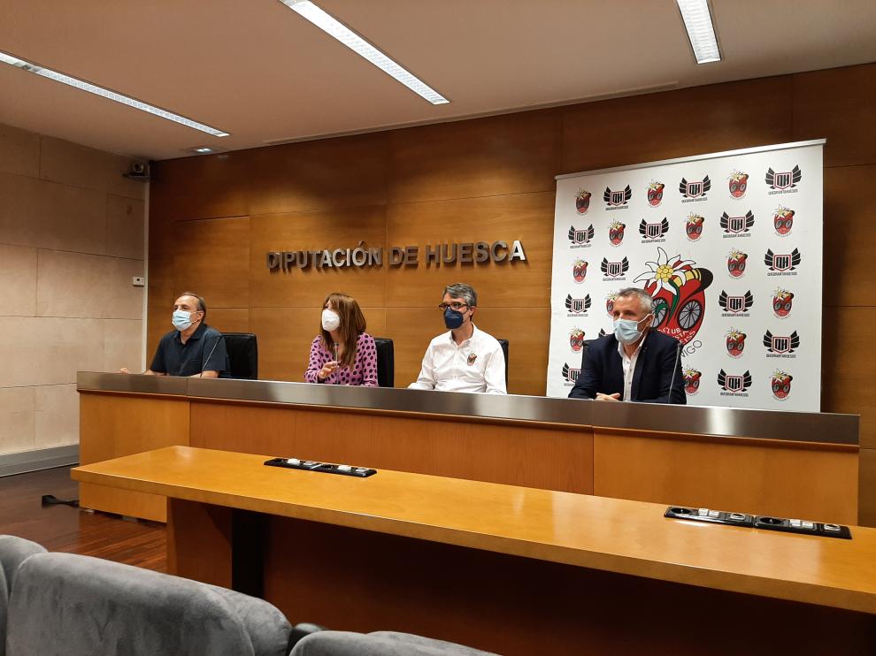 Marquina, Fernández, Ascaso y De Diego, durante la presentación.