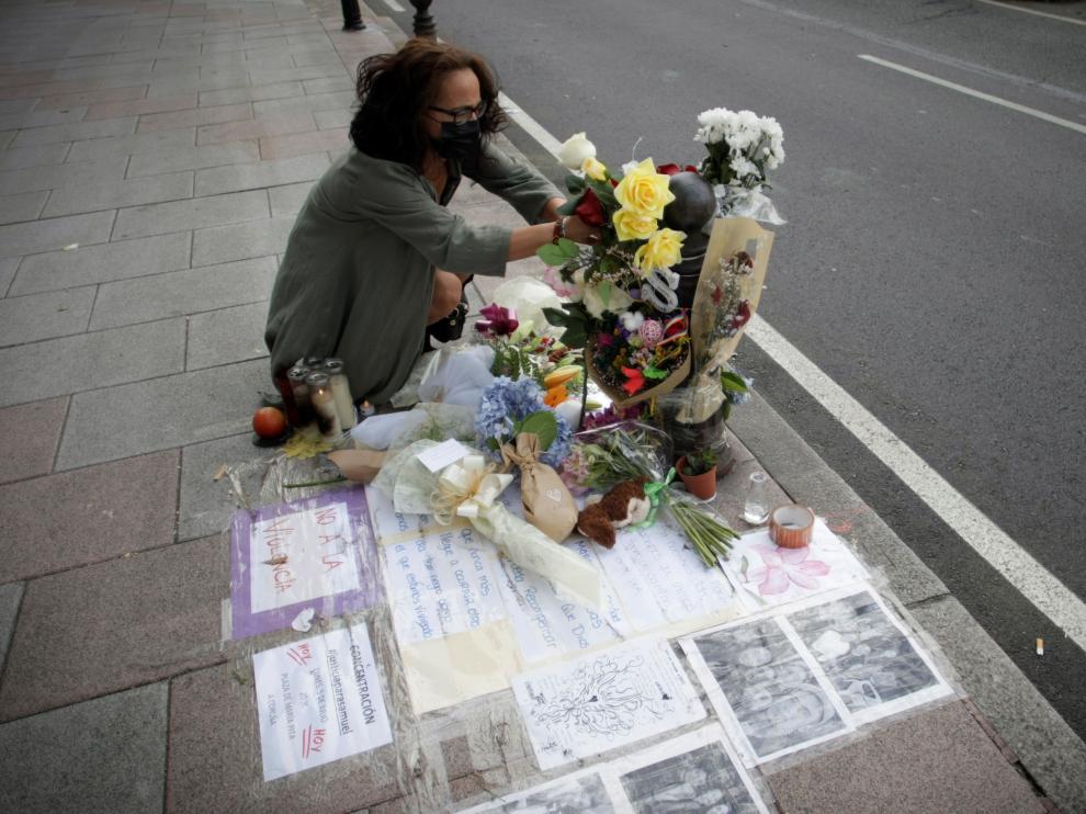 Homenaje a Samuel donde fue brutalmente agredido