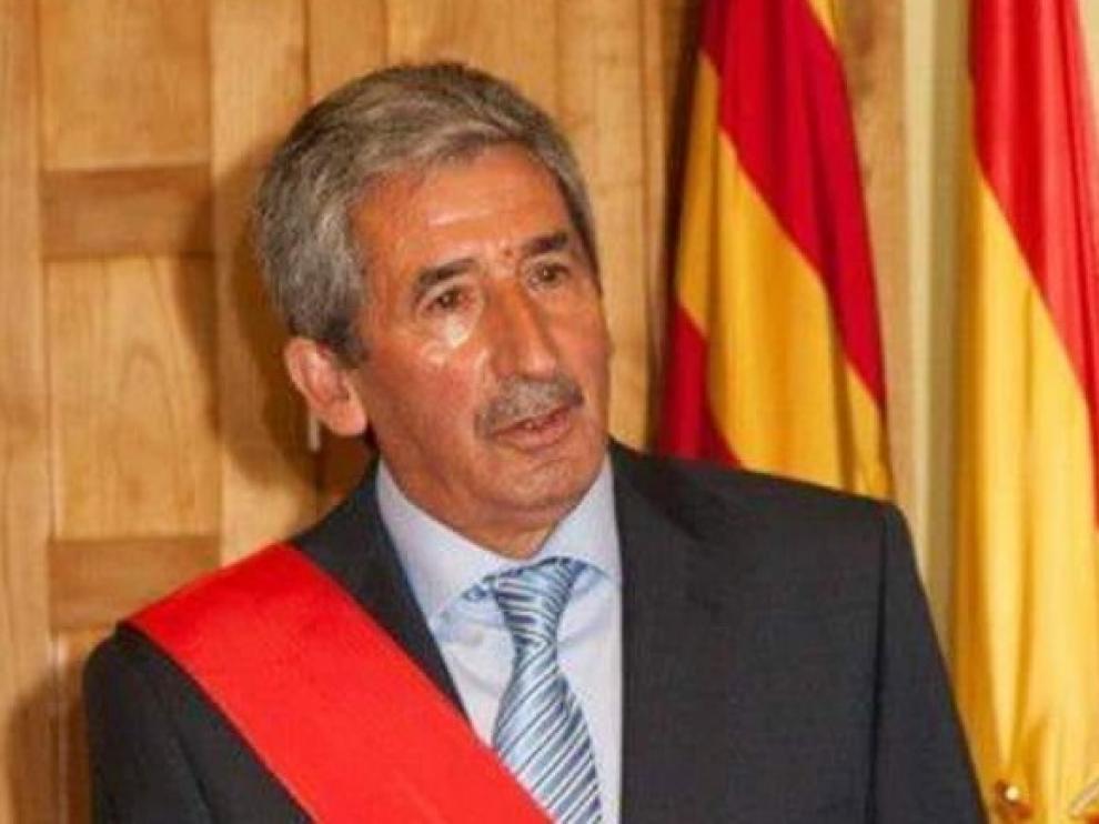 Alfredo Belío, en 2014, cuando tomó posesión como concejal del Ayuntamiento de Jaca.