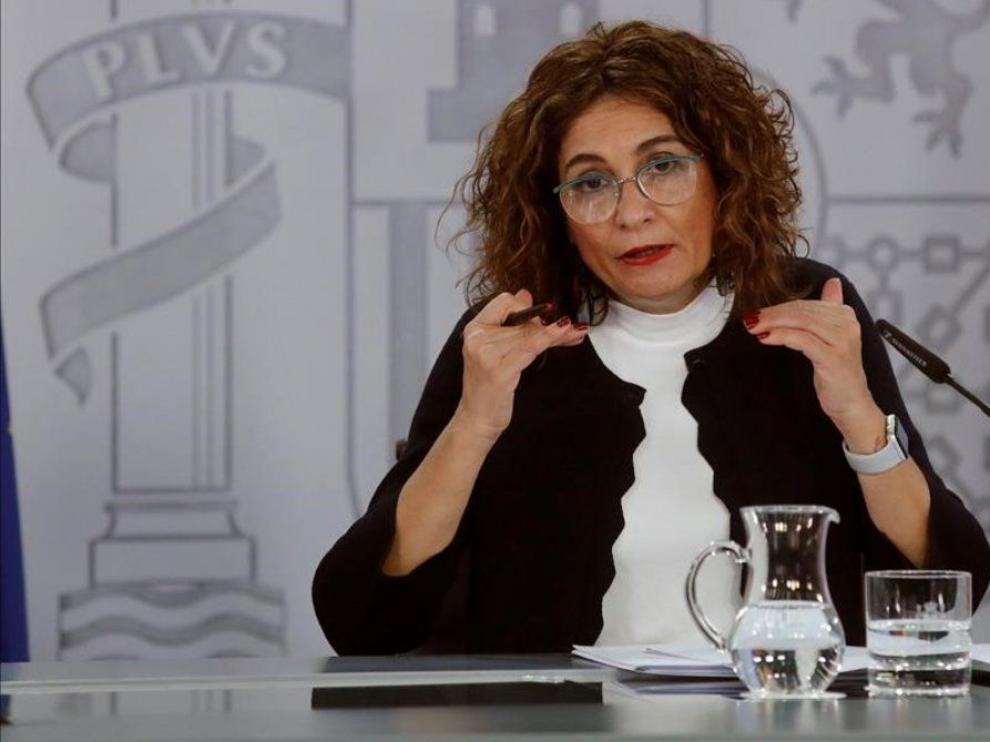 María Jesús Montero, ministra de Hacienda