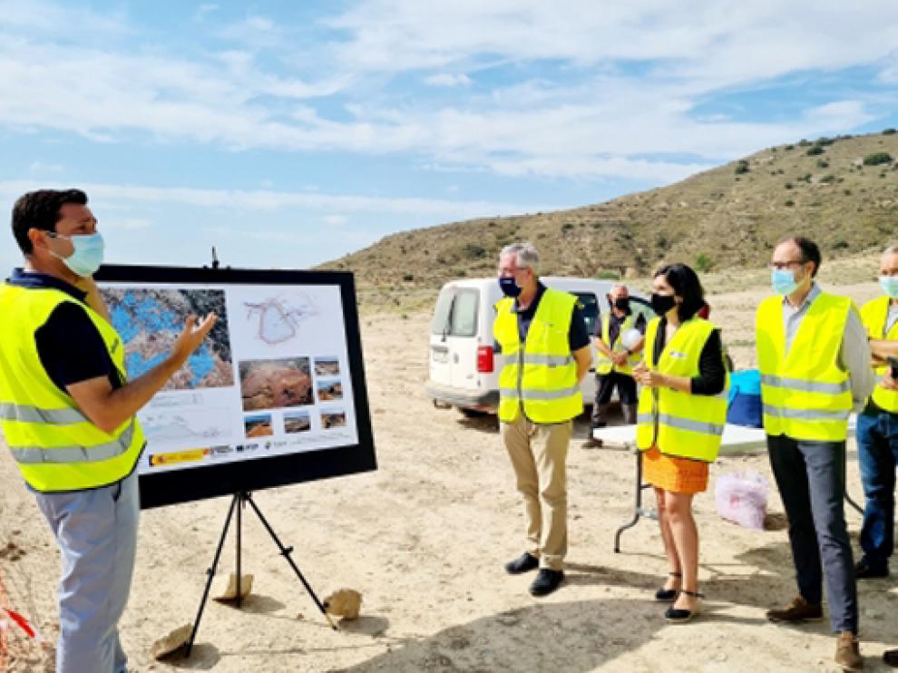 Obras de La Portellada