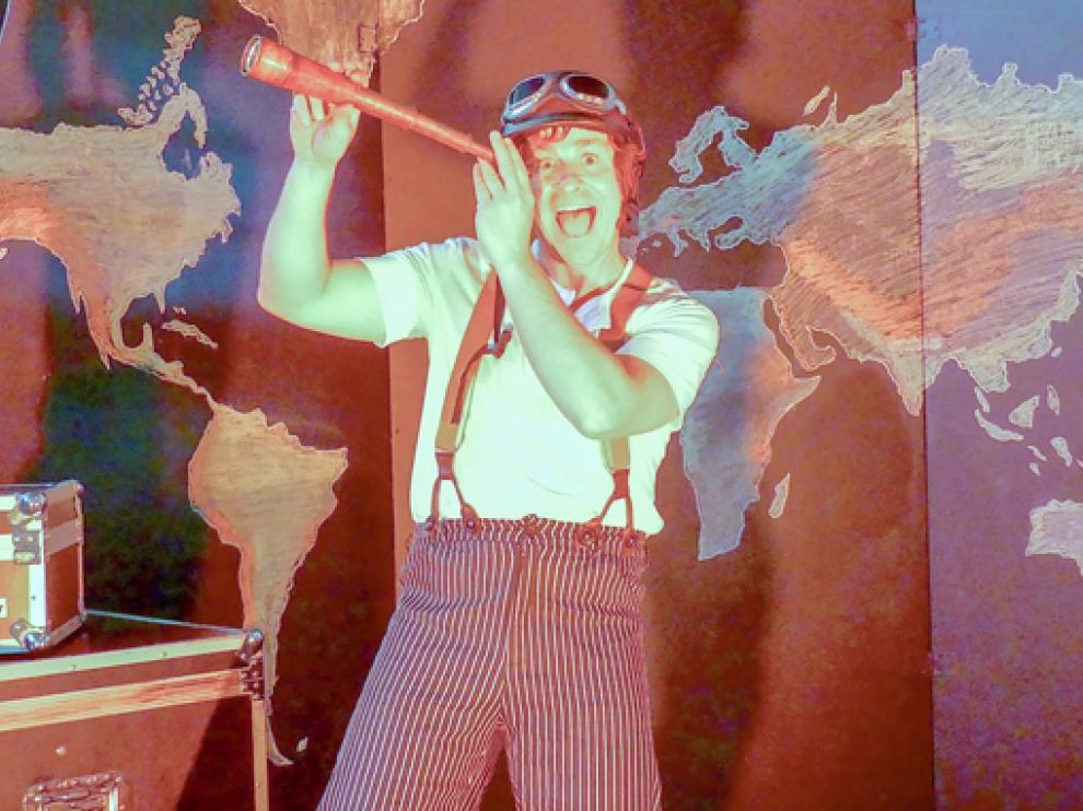 Alfonso Palomares durante un ensayo.