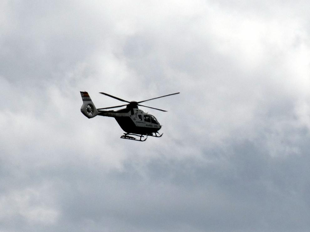 Helicóptero de rescate de la Guardia Civil con base en Huesca