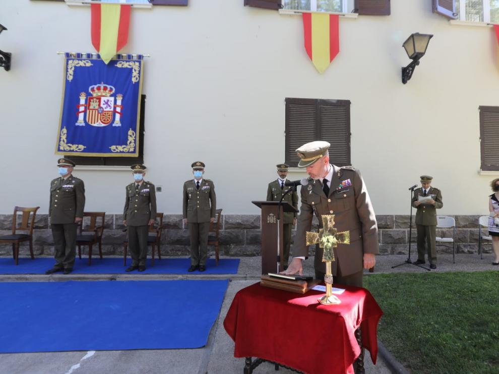 El coronel Rafael Matilla jura el nombramiento de su cargo