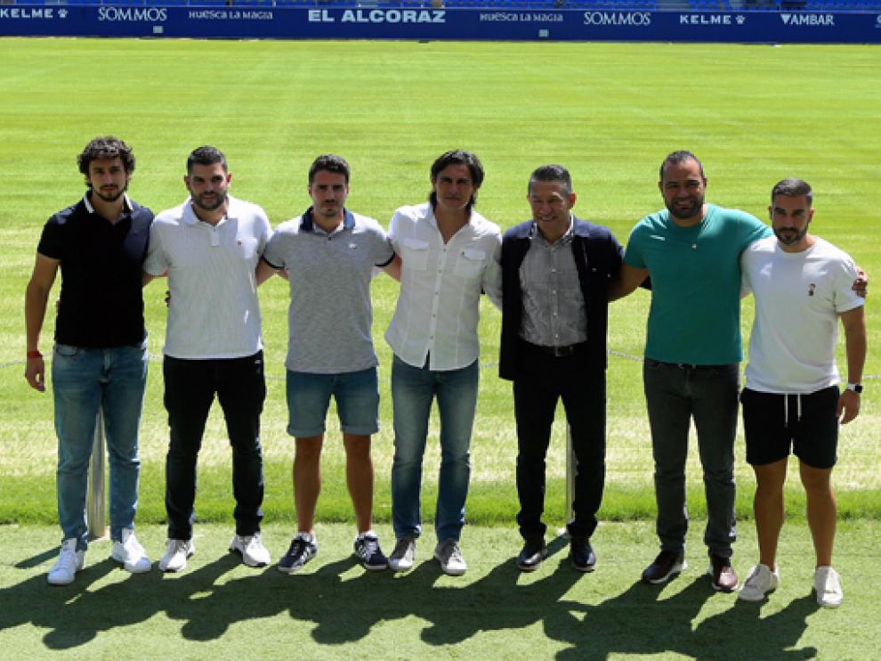 De la Fuente, Mallén, Sipán, Solano, Ambriz, Martínez y Carracedo forman el cuerpo técnico.