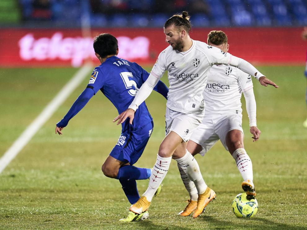 Gastón Silva seguirá en el Huesca la próxima temporada.