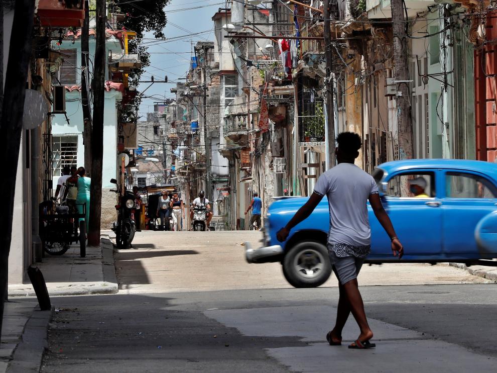 Imagen de una calle de La Habana.