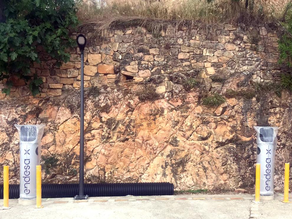 Electrolineras en Alquézar