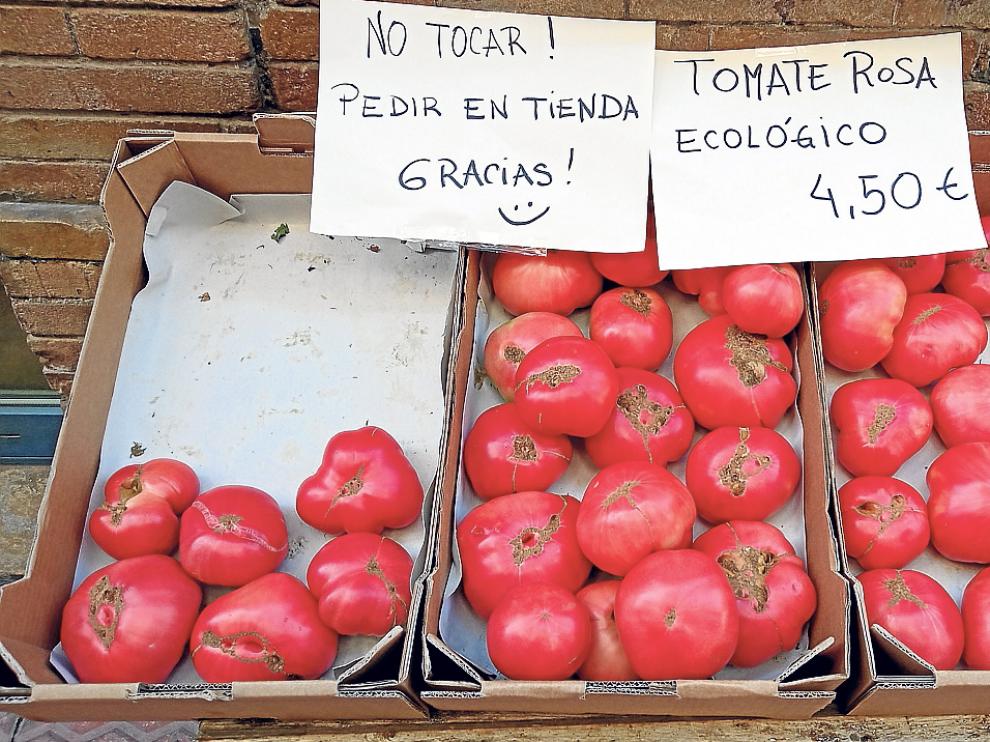 Tomate rosa de La Portellada.