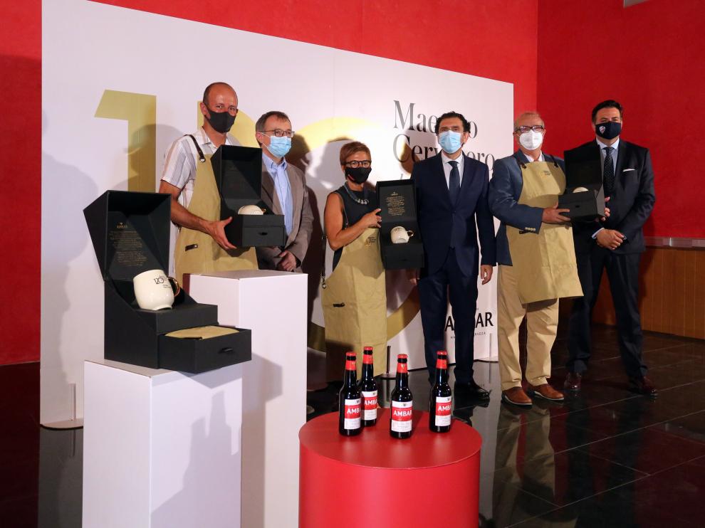 Acto de entrega de las distinciones "Maestros cerveceros"