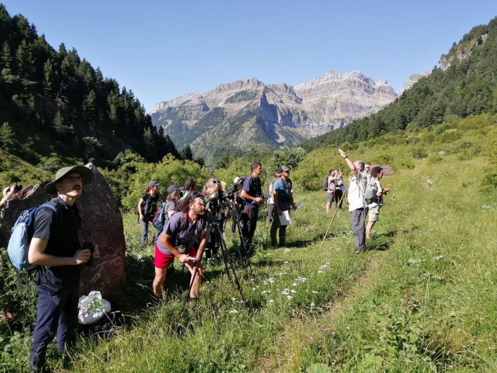 Desarrollo del curso en sus dos primeras jornadas en Canal Roya y la Canal de Berdún (Huesca)