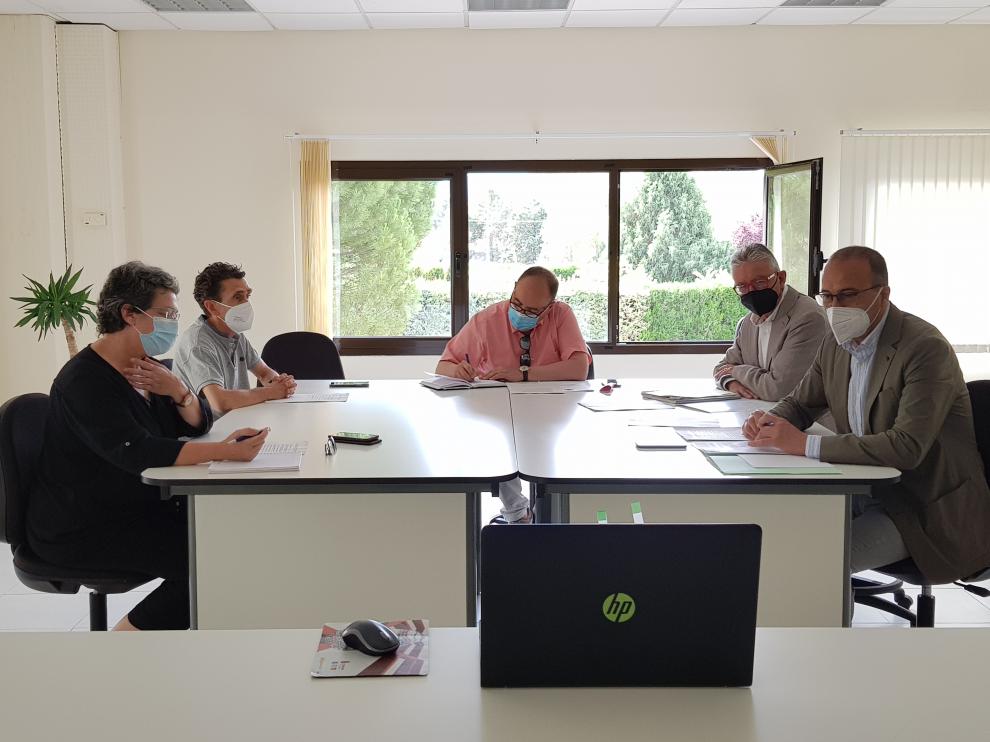Reunión del Patronato de la Fundación Conjunto Paleontológico de Teruel-Dinópolis.