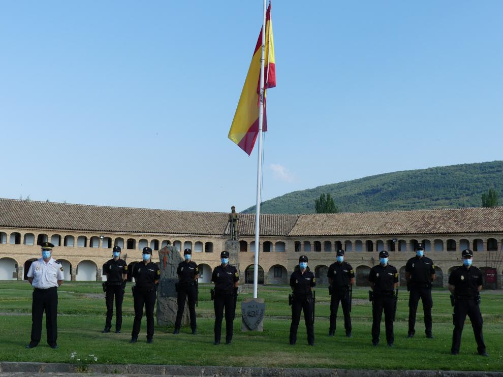 Incorporación de 62 Policías en prácticas en Aragón.
