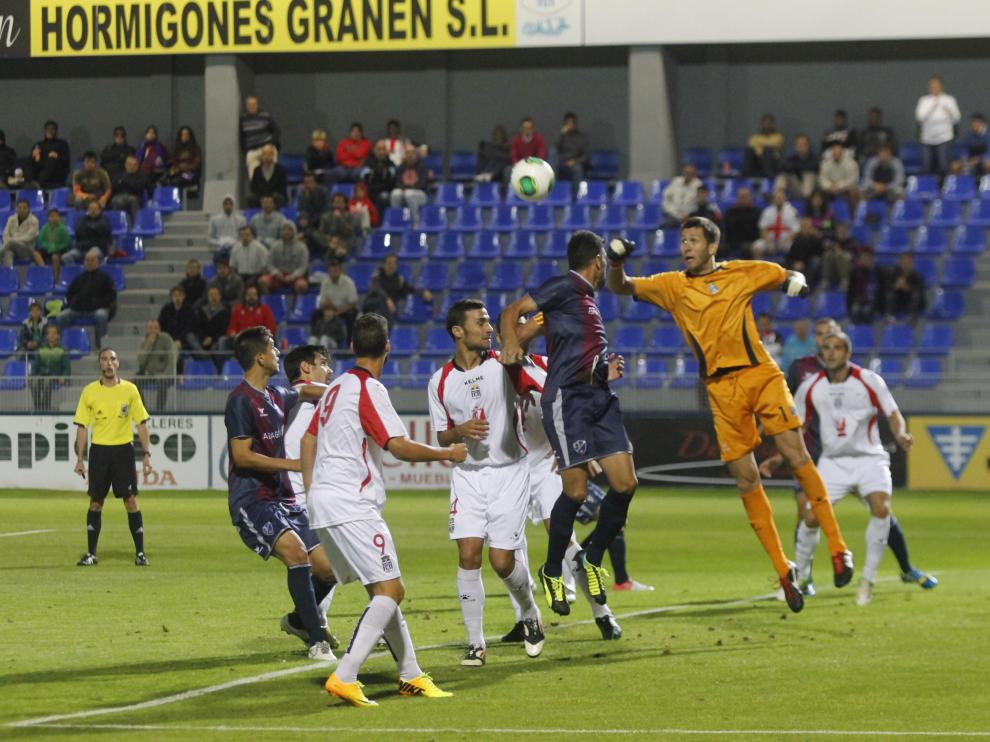 El último partido entre el Huesca y el Cartagena se jugó en 2013.