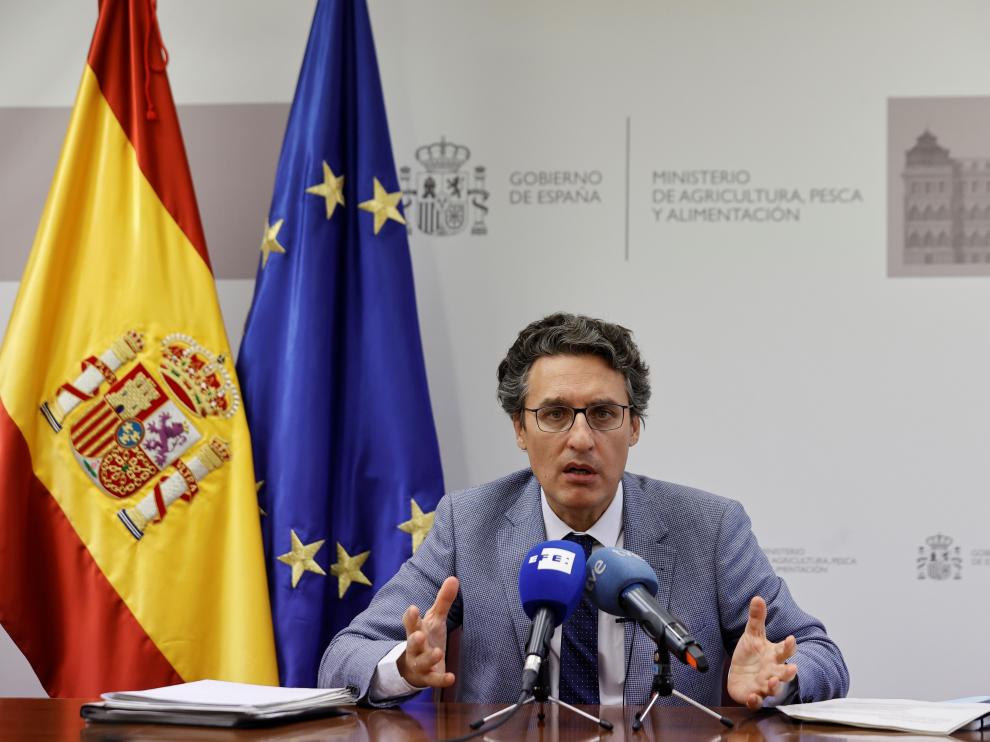 El secretario general de Agricultura y Alimentación, Fernando Miranda.
