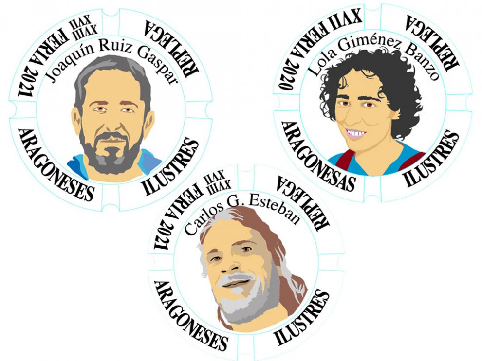 Esta edición los visitantes podrán hacerse con nuevos ejemplares de colecciones como las tres placas de cava dedicadas a Joaquín Ruiz Gaspar, Lola Giménez Banzo y Carlos G. Esteban