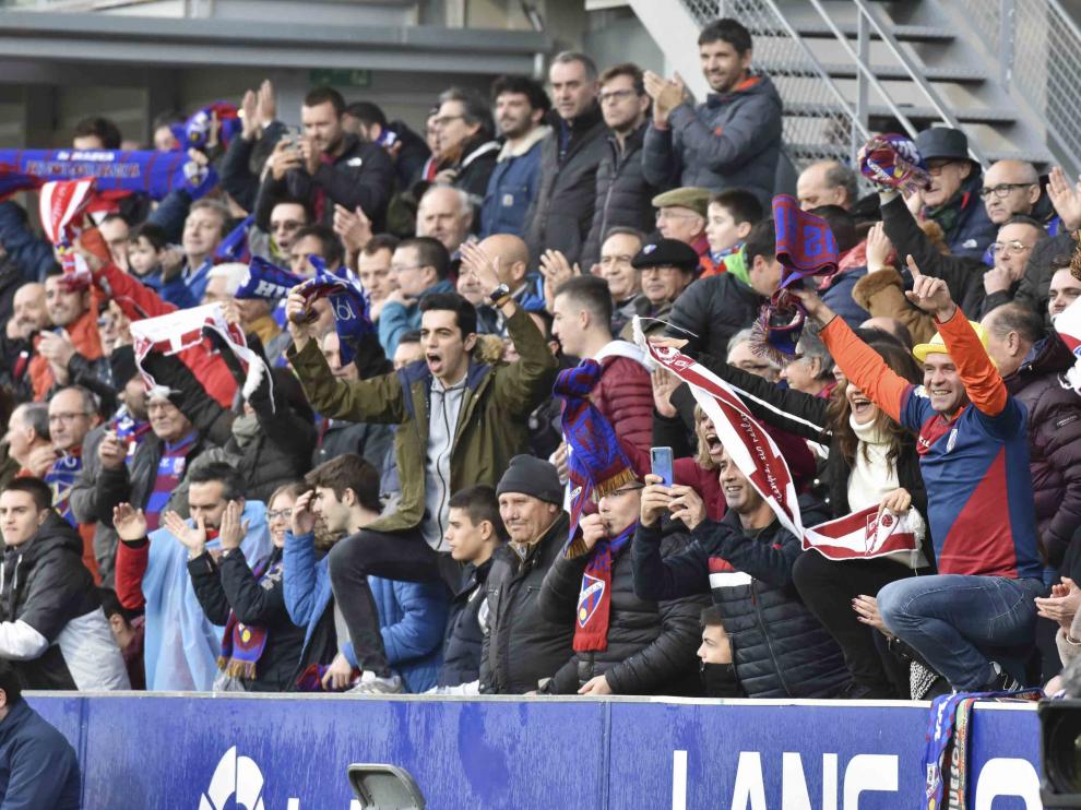 La afición volverá a El Alcoraz con el inicio de la temporada.