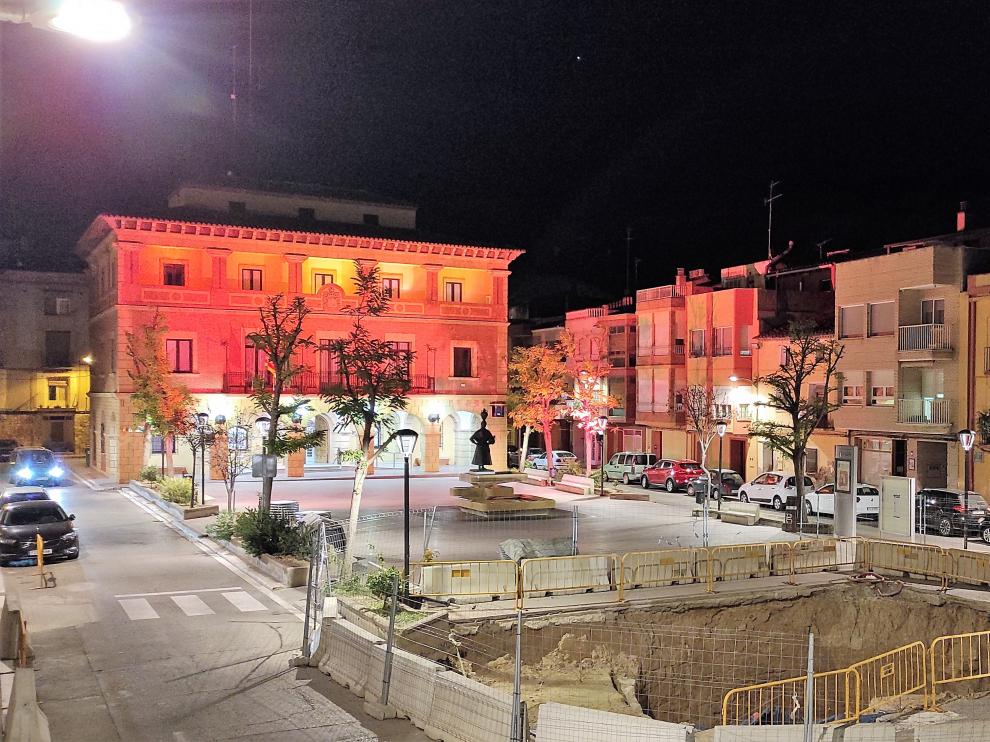 Plaza donde se realizarán las obras