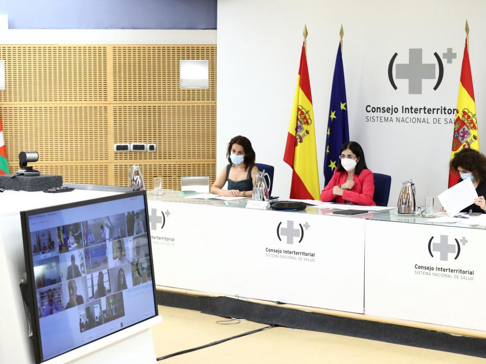 El Consejo Interterritorial de Salud ha celebrado hoy una reunión por videoconferencia.