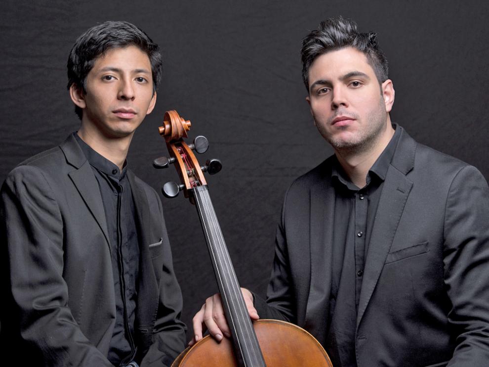 Jorge Nava y Eros Jaca presentan en el Museo de Huesca el repertorio de su disco Parfums Sonores