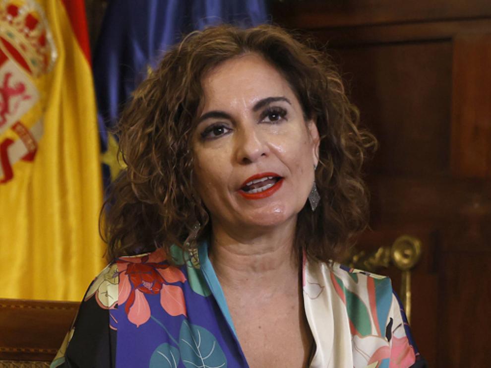María Jesús Montero, ministra de Hacienda