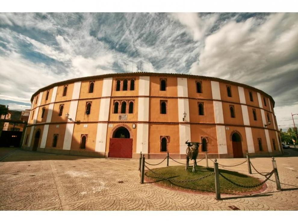 La plaza de toros de Calatayud.