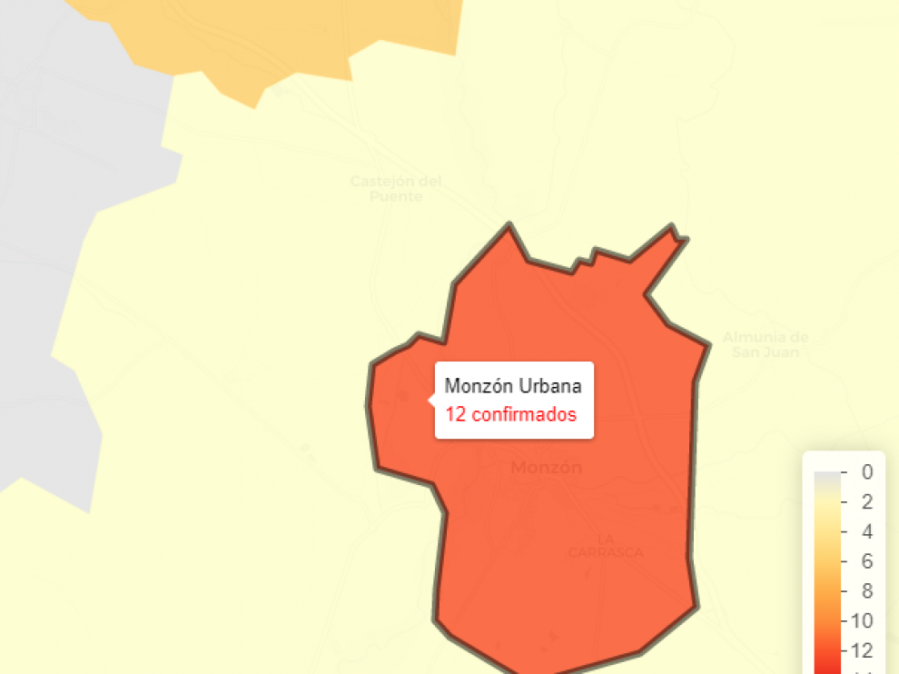 Monzón urbano registra este sábado 12 nuevos contagios