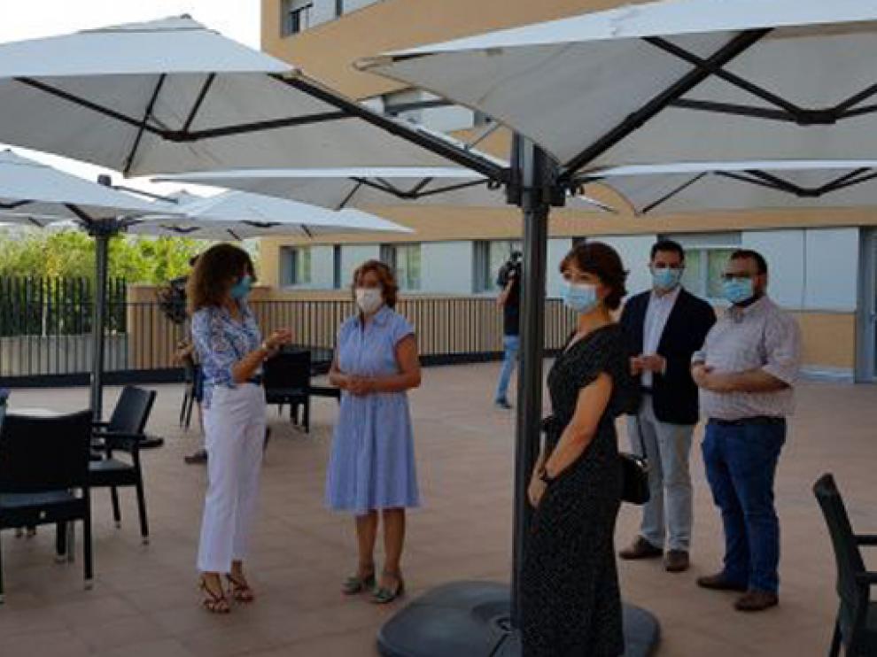 La consejera de Ciudadanía y Derechos Sociales ha inaugurado este lunes la residencia Maizales III en Zaragoza