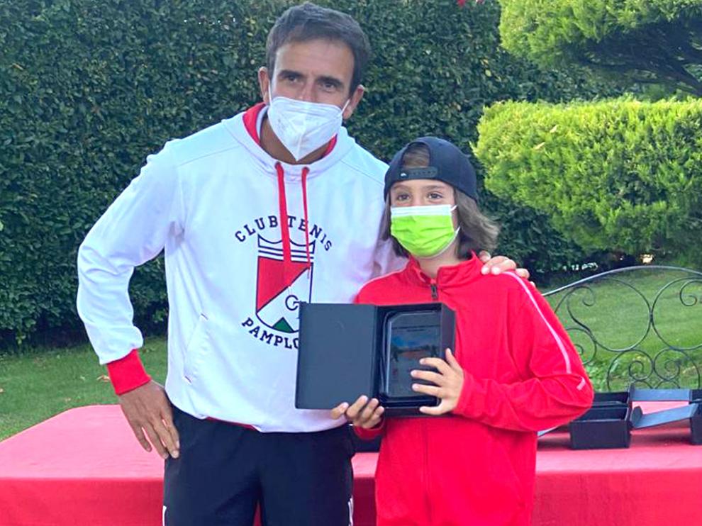 Gonzalo Corrales (CT Osca) ganó en la categoría alevín