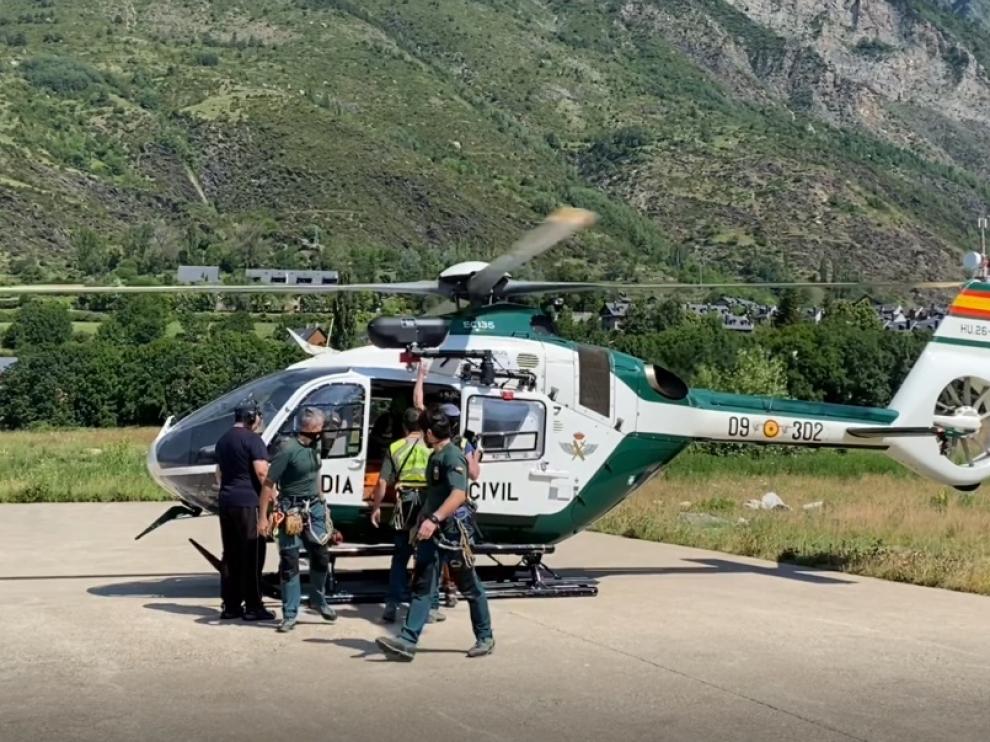 Helicóptero de la Guardia Civil