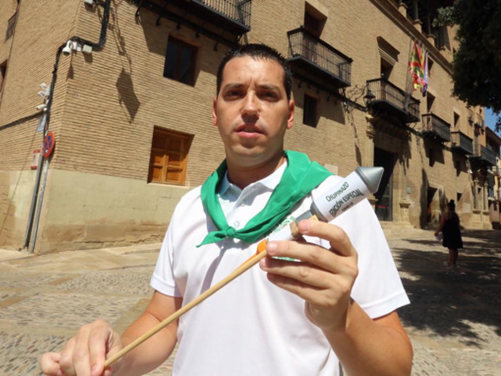 Jesús Martínez de Pirotecnia Oscense.