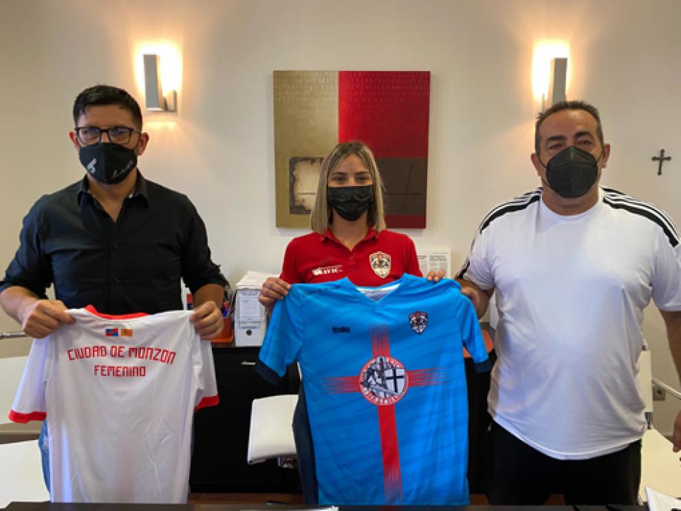 Marius Augustin, Verónica Bayona y Felipe Burgos.