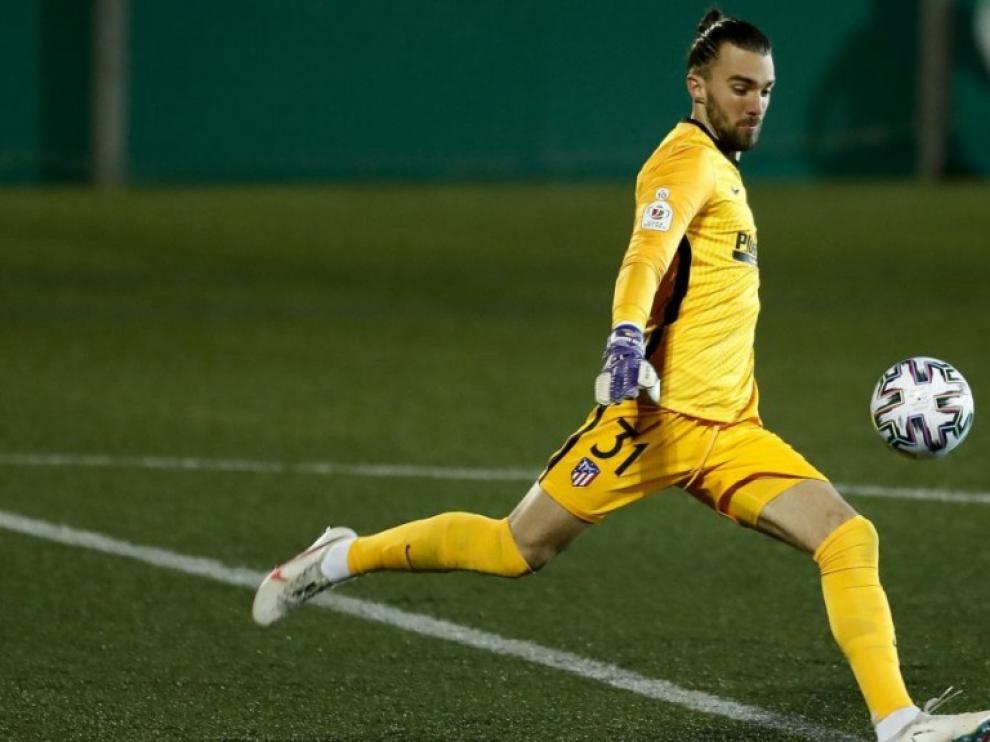 Miguel San Román, nuevo portero del Atlético.