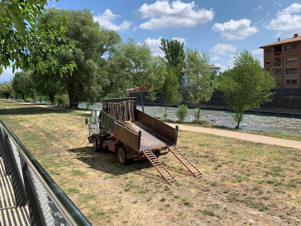 Desde el Ayuntamiento destacan el disfrute de la parte acondicionada de la ribera del río.