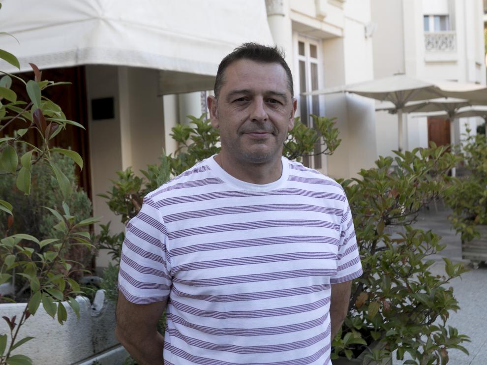 Javier Ibáiz, de la peña Alegría Laurentina.