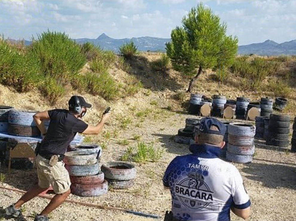 Un momento de la competición de recorridos celebrada el sábado.