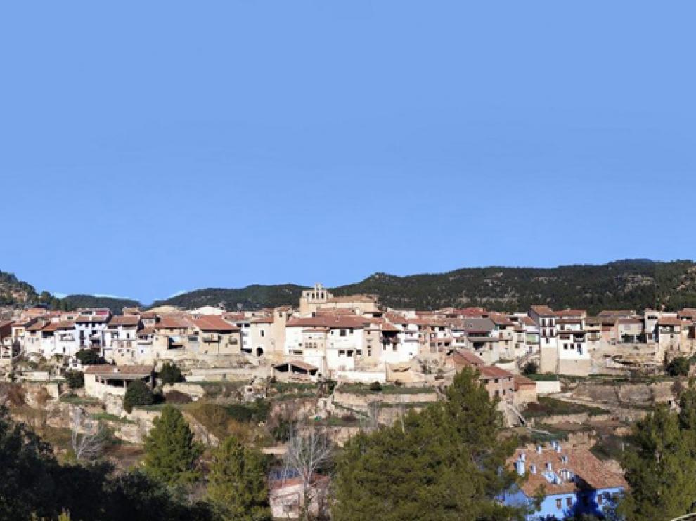 Localidad de Ráfales, en Teruel