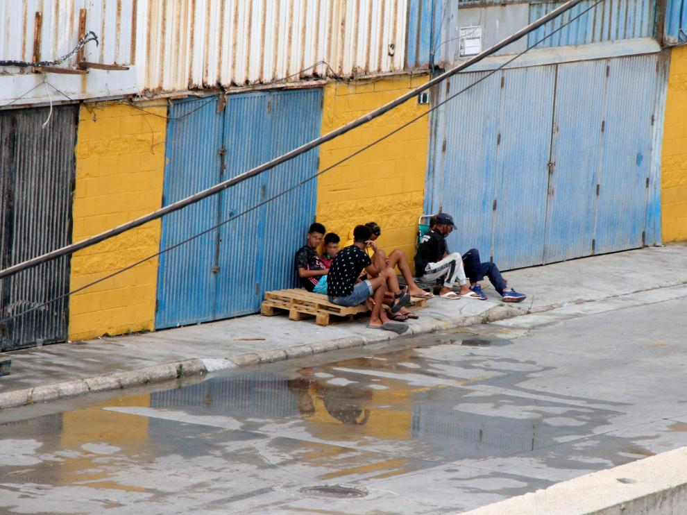 Los menores cruzaron la frontera hace casi tres meses ante la pasividad de las autoridades marroquíes.