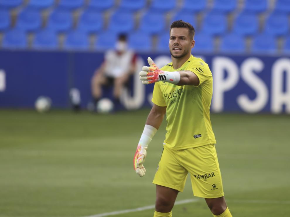 Álvaro ha militado en el Huesca las dos últimas temporadas.