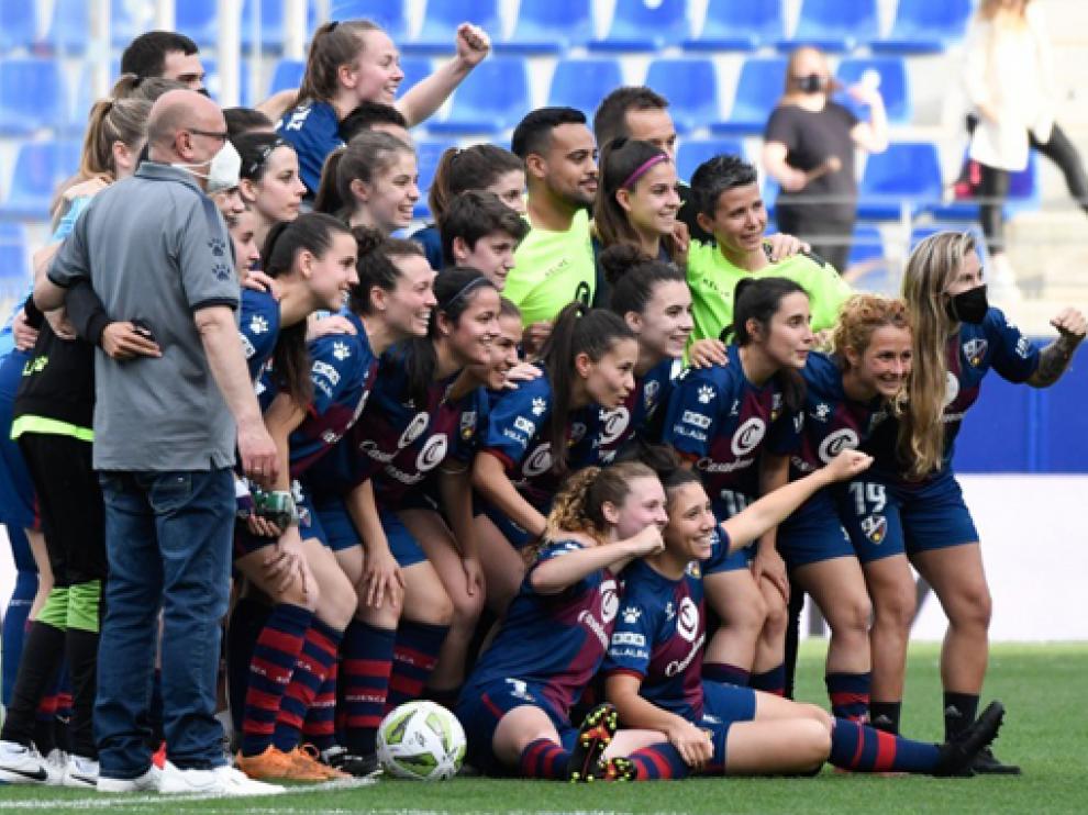 El Huesca mantiene buena parte del bloque que logró la permanencia el pasado curso.