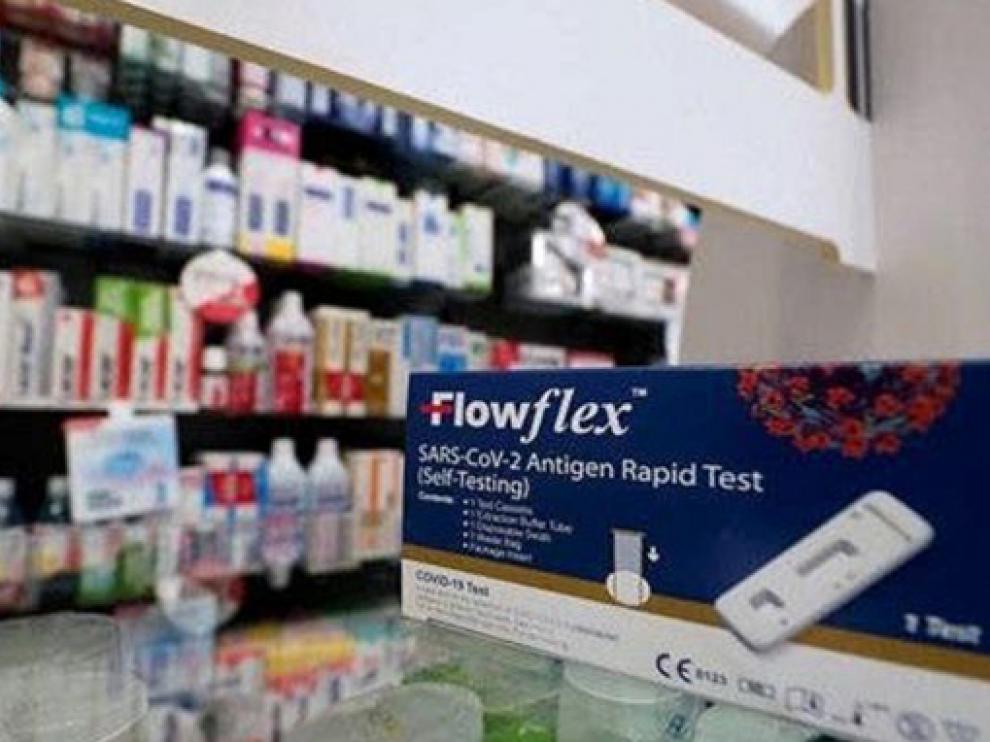 Las farmacias han registrado un descenso en la venta de test de antígenos entre el 2 y el 8 de agosto