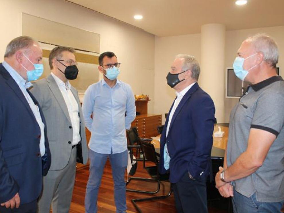 Momento previo a la reunión