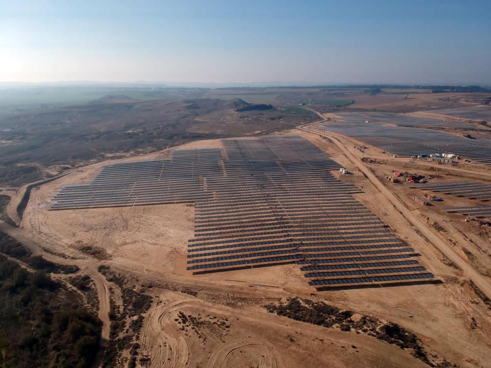 Parque fotovoltaico de Poleñino.
