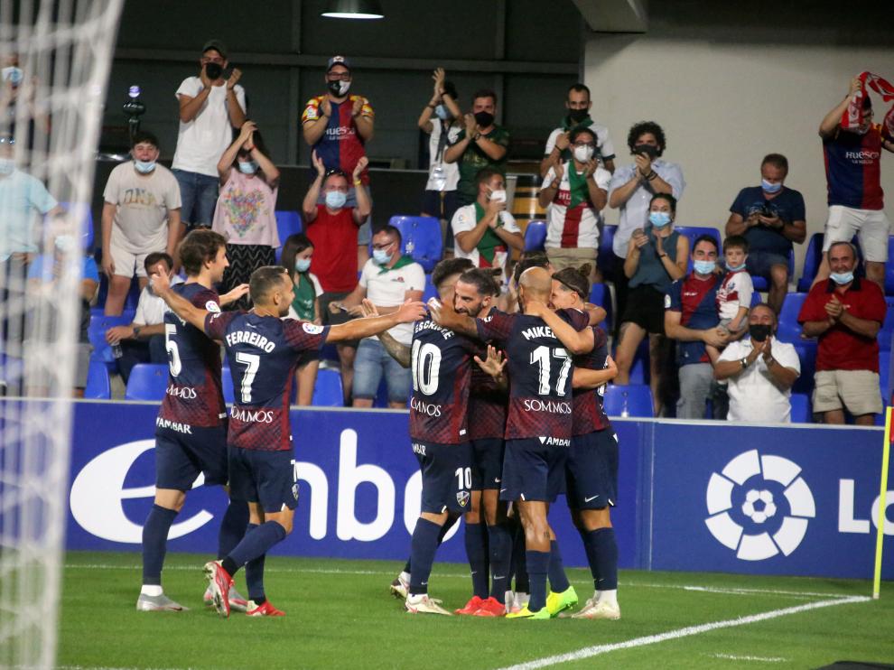 El Huesca busca su segunda victoria consecutiva en El Alcoraz.